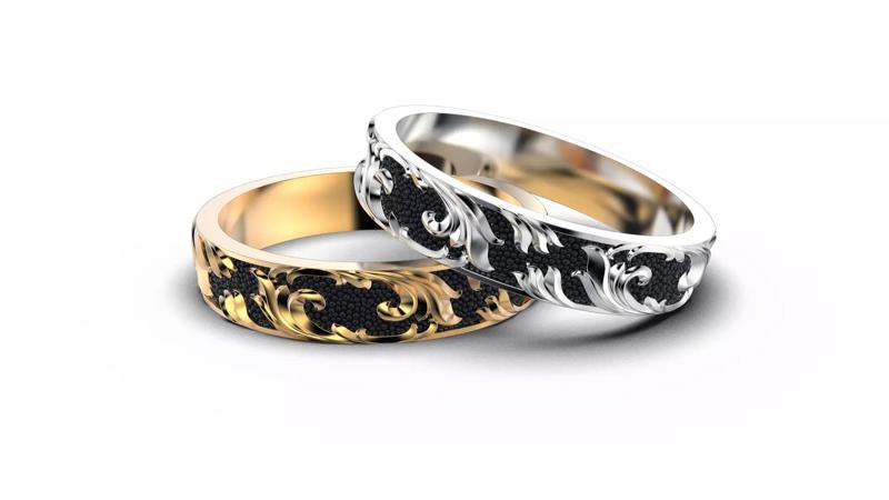 Wedding ring Golden Ratio R18 all sizes