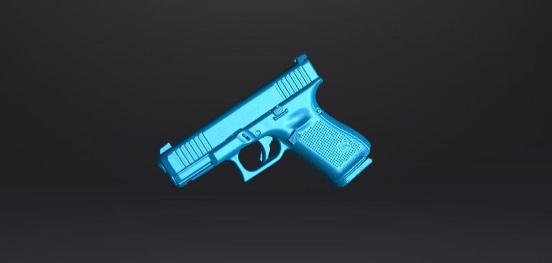 GLOCK G19 GEN5 REAL SIZE TOP QUALITY SCAN