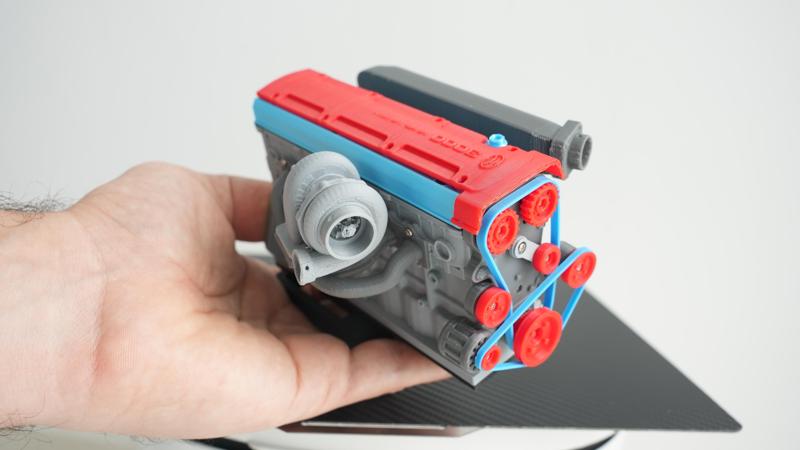 Detailed 2Jz Engine Fully 3d printed