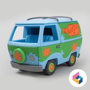 Foldable Mystery Machine - Scooby Doo