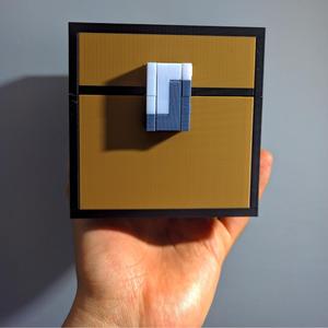Minecraft Chest - Printable 3D Model ⛏️💎