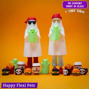 Little Ghost and his tiny ghosts and a set of snacks (#80)