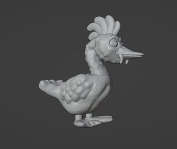 Toothy goose