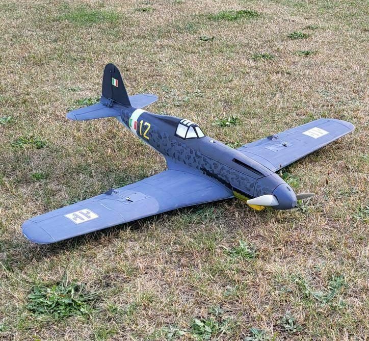 Fiat G.55 Centauro - flying model