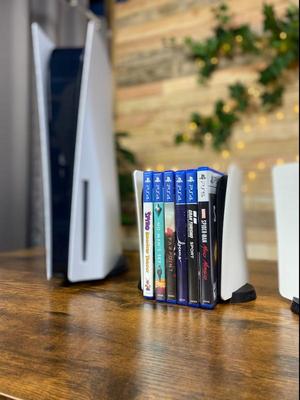 PS5 Video Game Bookend Organizer