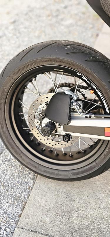 Break Cooling "v4" KTM 690 SMC-R , Husqvarna 701 , GasGas 700 rear Break Cooling