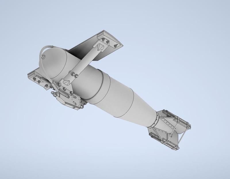 Paravane clearing otter DKM German Kriegsmarine minesweeper 1:25