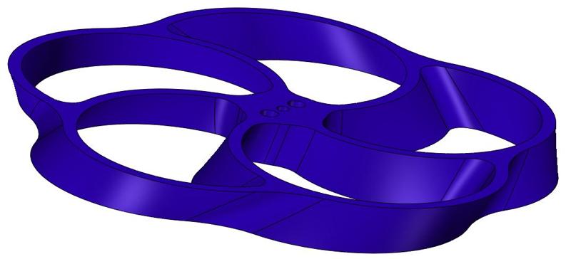 Drone fan 5 wing toroidal  Ø63 DJI cinec