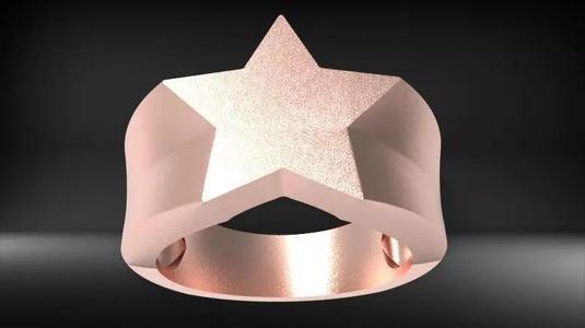 STAR SIGNET RING US SIZE 5 6 7 8 9 10 11 12 13 14 15 16