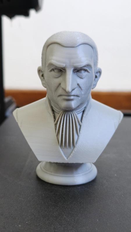 Bust of the Paraguayan procer José Gaspar Rodríguez de Francia