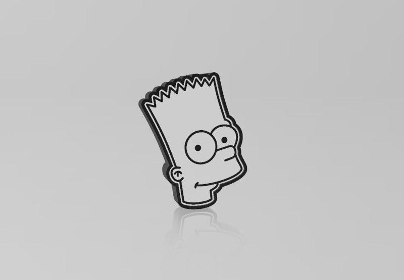 Bart Simpsons LED Lamp