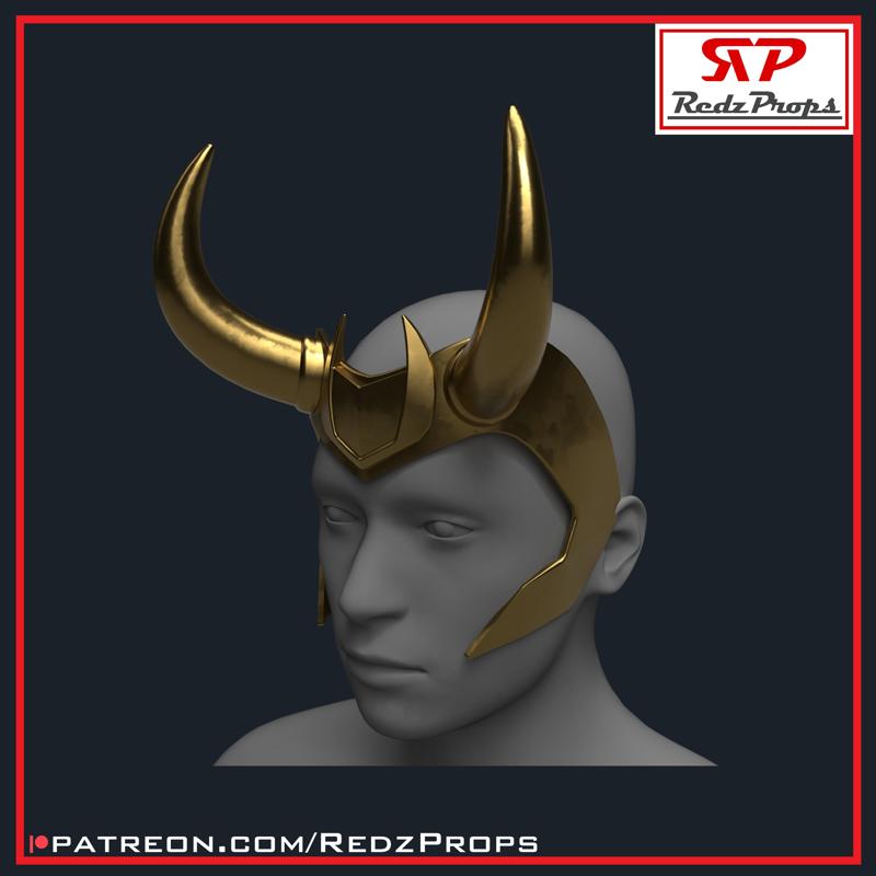 President Loki Crown Cosplay Prop