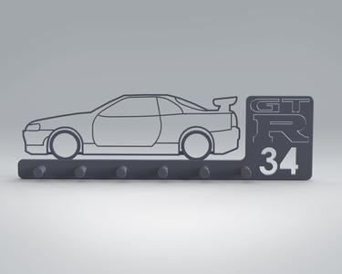 Nissan R34 Keyrack