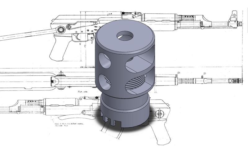 Zenitco "DTK-2" (M24x1,5RH)
