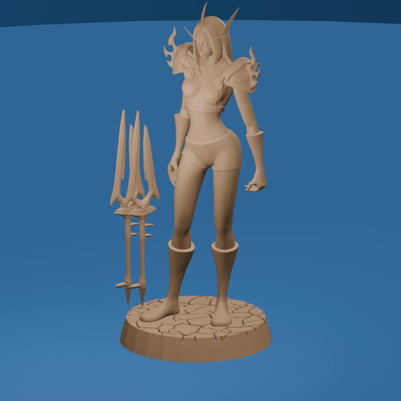Female Blood Elf Warrior