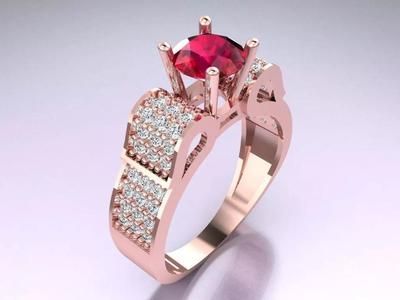 Diamond Ring - Womens Rings - GN138