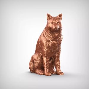 Alaskan Malamute 3D Print Model Pose 06