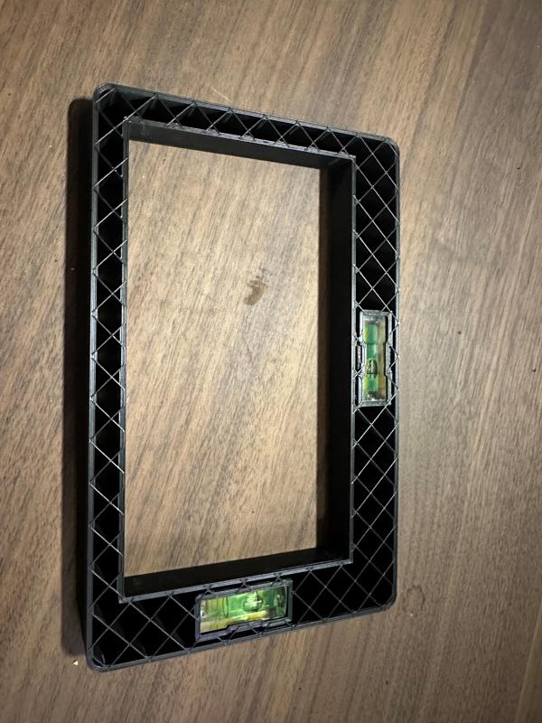 UK Double Plug Back Box Template