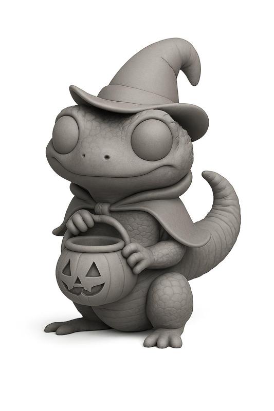 Halloween Gecko