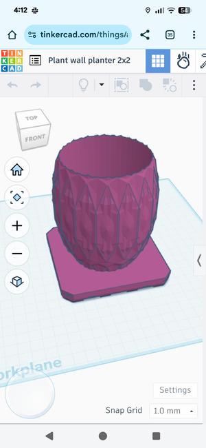 MULTIBOARD-finity planter for 2 x 2 shelf.