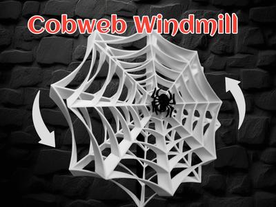 Spider Cobweb Windmill for Halloween