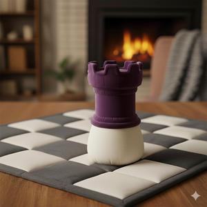 Plush Chess Rook