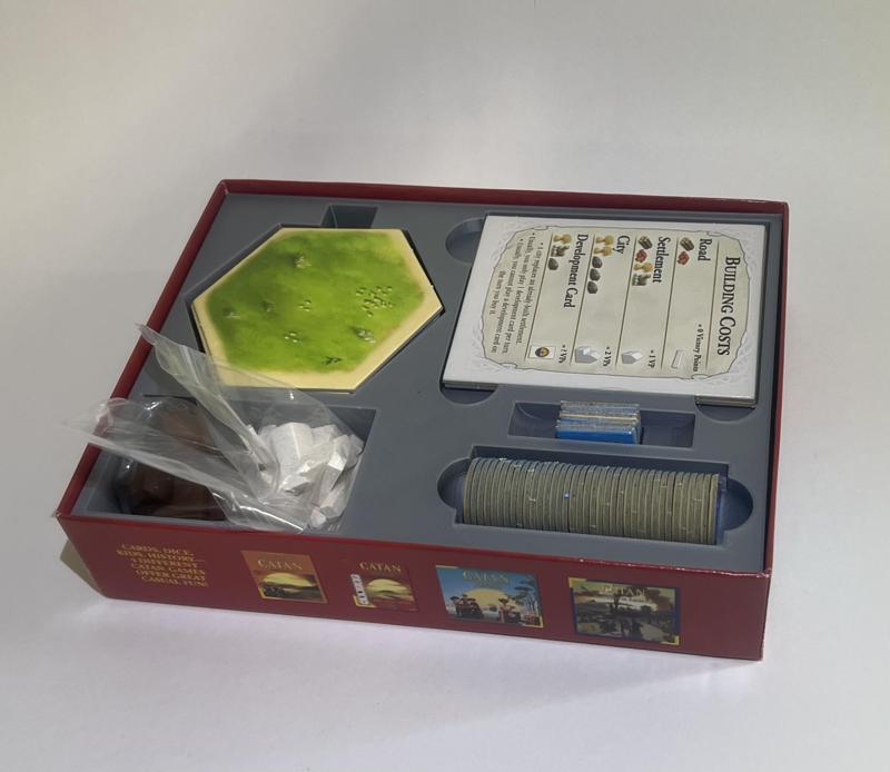 Catan Expansion Box Insert for Game Pieces Mk2