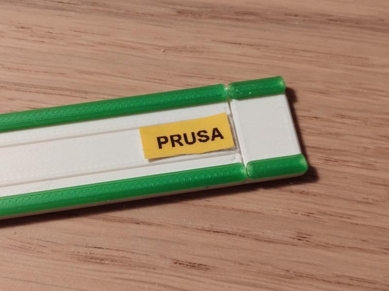 Label tape cutter (12mm, Dymo LetraTag)