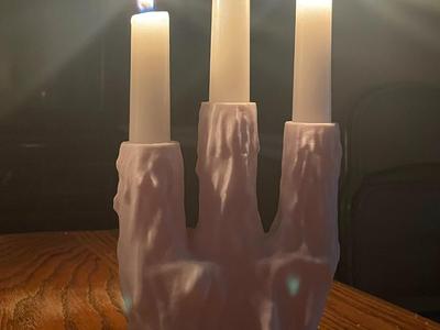Candleman Hand - candle holder