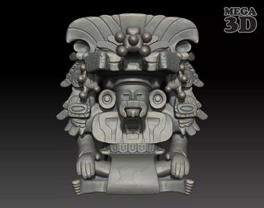 Ancient Mayan Statue 01 241231
