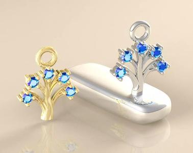 Pingente Arvore de Pedras Martell 20030