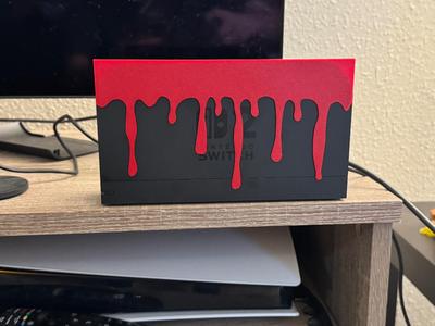 Bloody dock- halloween switch 2 Dock Topper