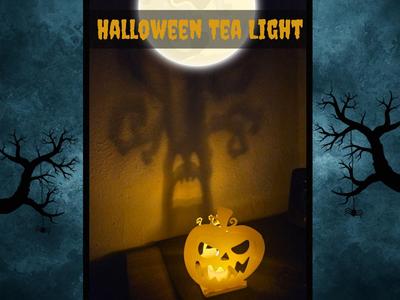Halloween Tea Light / Shadow