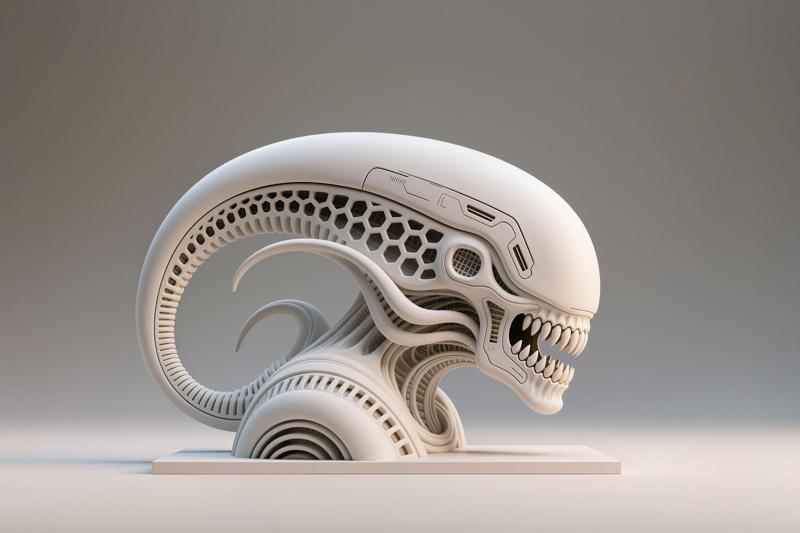 Xenomorph, Hexa Sculpture