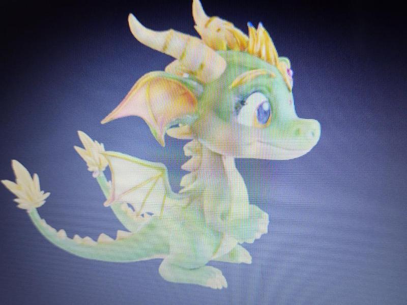 dragon with two tails