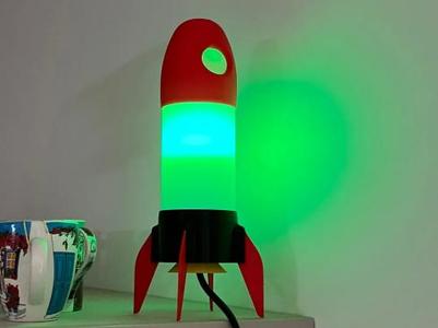 Rocket lamp E27