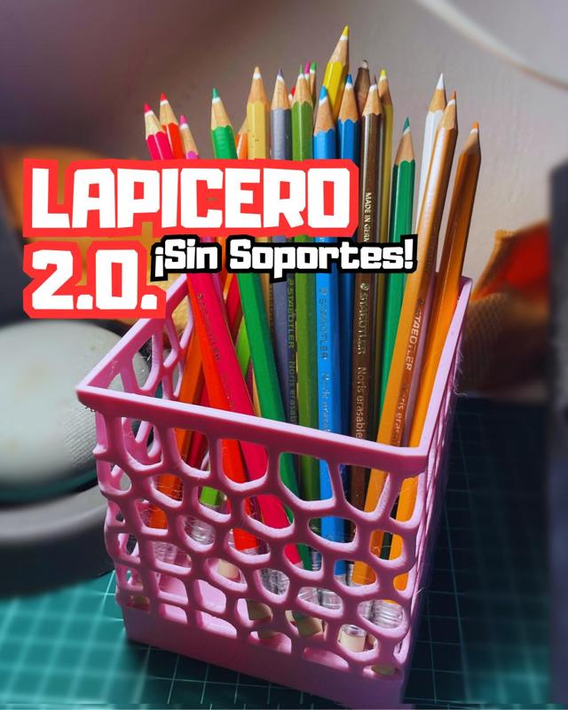 Lapicero 2.0. con agujeros SIN SOPORTE