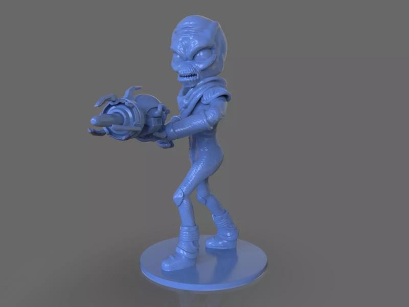 Alien Crypto 137 Sculpture