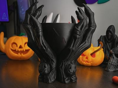Creepy Bowl for Halloween