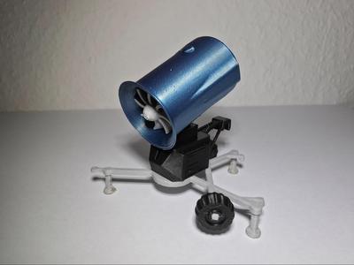 Miniature Snow Cannon (Articulated)
