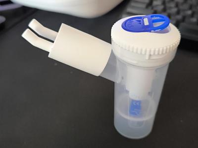 Nasal aerosol nebulizer