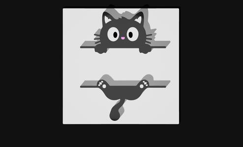 Cat Wall Deco
