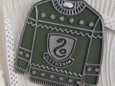 Harry Potter Christmas Jumper Bunting - Slytherin