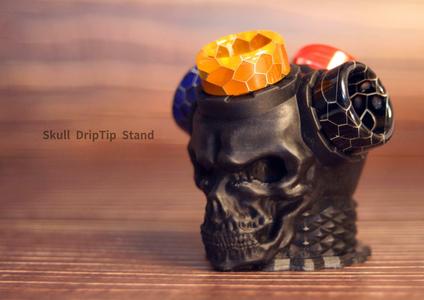skull drip tip stand