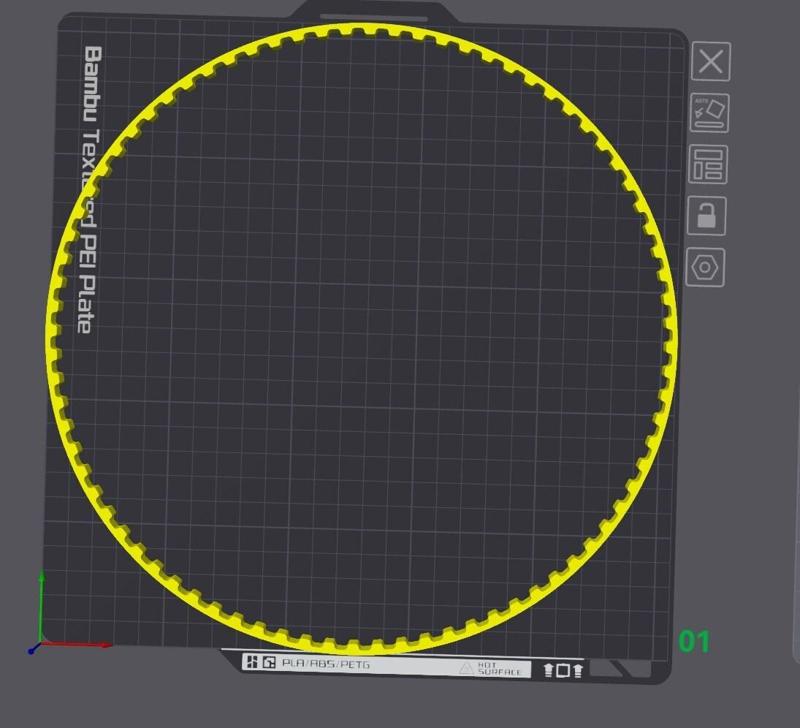 T10 drive belt for ORCA 300, ORCA 300CL swimming pool robot
