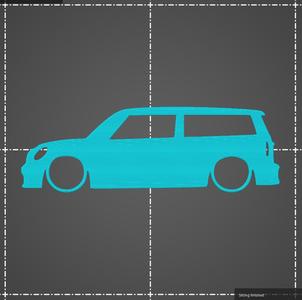 Mini Cooper Clubman R55 silhouette key