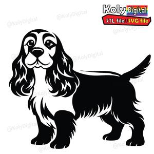 Cocker Spaniel dog wall art