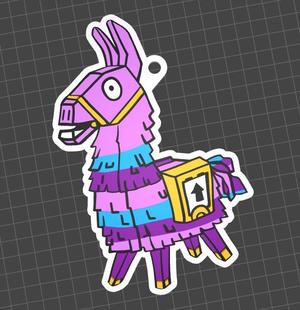 KEYCHAIN KEYCHAIN FLAME FORTNITE