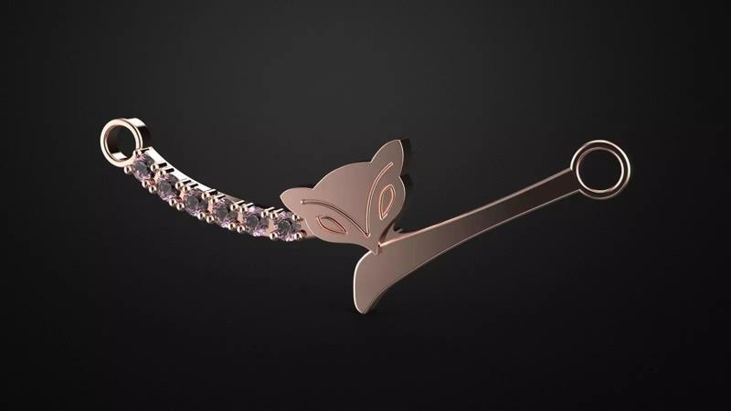 fox necklace