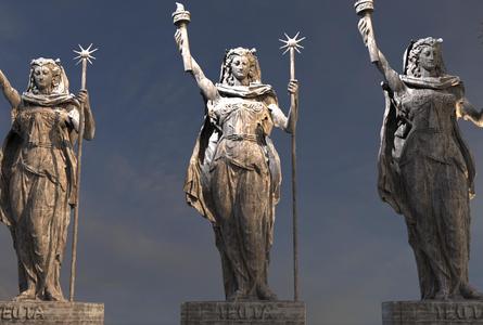 Queen Teuta Statue